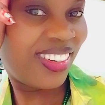 Pheline, Kenyan nanny, in Jeddah
