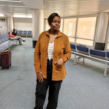 Joan , Kenyan elder-care worker, in Riyadh