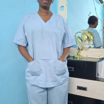 Margret , Kenyan nanny, in Riyadh
