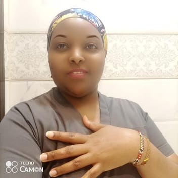 emily, Kenyan nanny, in Riyadh