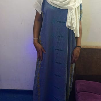 Stella, Kenyan elder-care worker, in Riyadh
