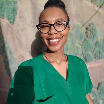Meg, Kenyan nanny, in Riyadh