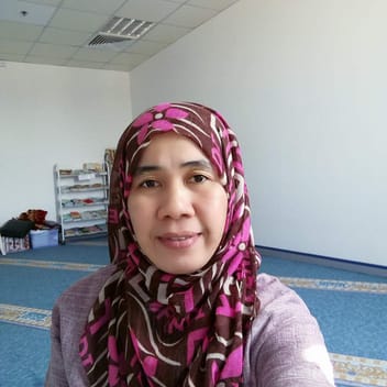 Jhang, Filipino elder-care worker, in the UAE