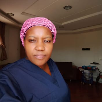 Annie , Kenyan nanny, in Riyadh