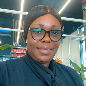 Clara, Cameroonian nanny, in Saudi Arabia