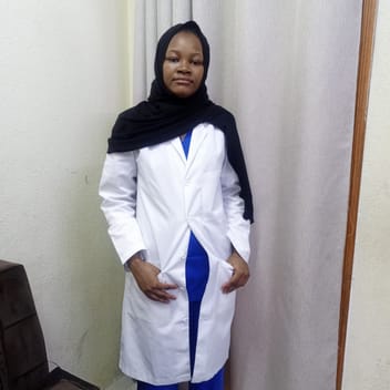 Vyona, Kenyan elder-care worker, in Riyadh