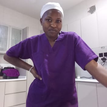 Rose, Kenyan nanny, in Dammam