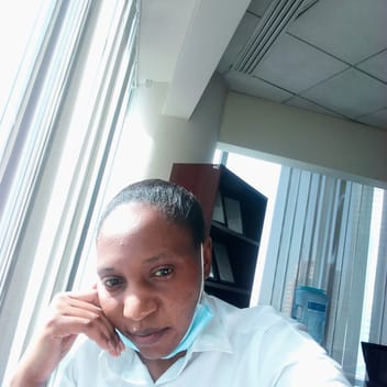 Linet, Kenyan nanny, in Qatar