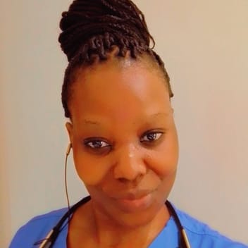 Mercy, Kenyan nanny, in Riyadh