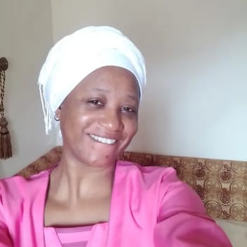 Raya , Kenyan nanny, in Riyadh