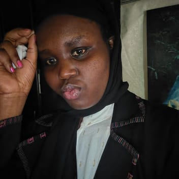 Nancy , Kenyan nanny, in Riyadh