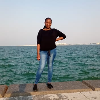 Ziya, Kenyan maid, in Qatar