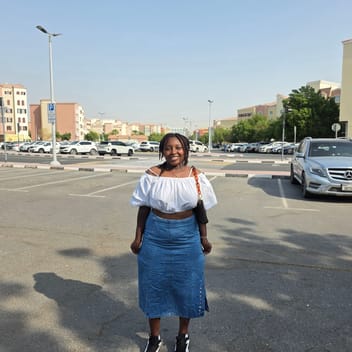 Angela , Kenyan nanny, in Dubai