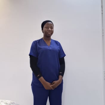 Lillian , Kenyan nanny, in Riyadh
