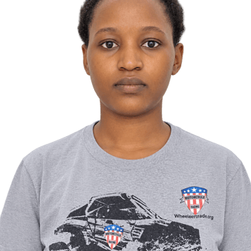 Claurine , Kenyan nanny, in Khobar