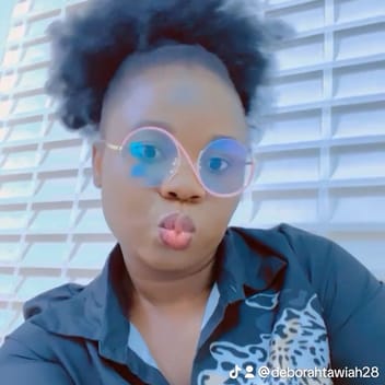Deborah, Ghanaian nanny, in Riyadh