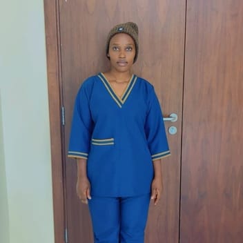 Mama, Kenyan nanny, in Qatar