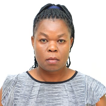 Millicent , Kenyan elder-care worker, in Saudi Arabia