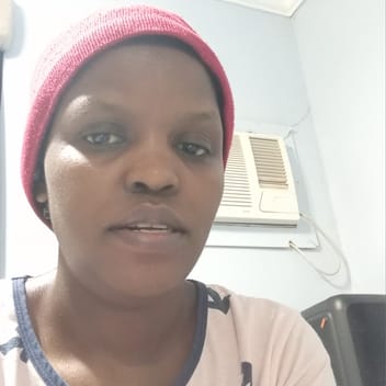 Reginah, Kenyan nanny, in Riyadh
