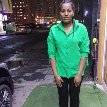 Wagane , Ethiopian nanny, in Dubai
