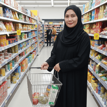 Anne, Filipino elder-care worker, in Saudi Arabia
