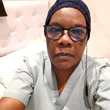Lencer Adhiambo , Kenyan nanny, in Riyadh