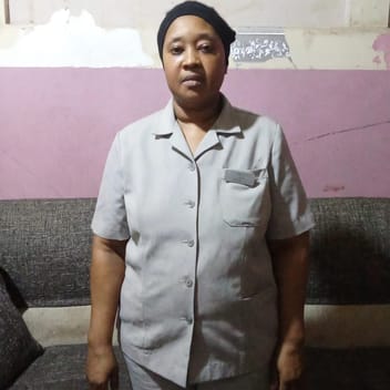 Faiza, Kenyan nanny, in Riyadh