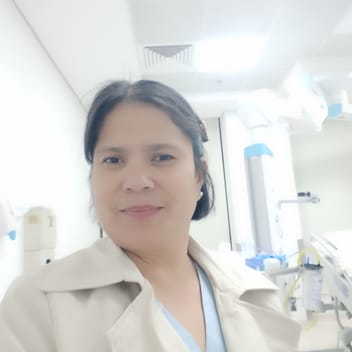 Cherry, Filipino elder-care worker, in Riyadh
