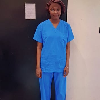 Christine , Kenyan nanny, in Riyadh
