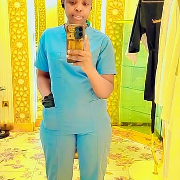 SHANIZE, Kenyan elder-care worker, in Riyadh