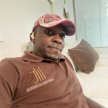 Daniel, Ugandan driver, in Riyadh