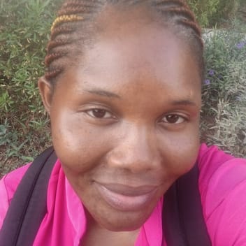 Teche , Cameroonian nanny, in Dubai