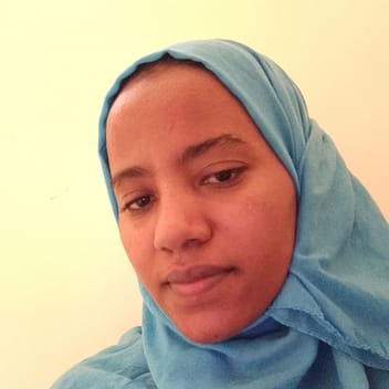 Jemila, Ethiopian nanny, in Jeddah