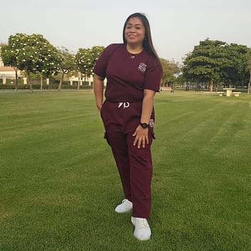 Josafel, Filipino nanny, in Qatar