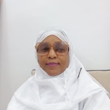 Mina, Kenyan elder-care worker, in Jeddah
