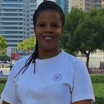 Daizy , Ugandan nanny, in Dubai