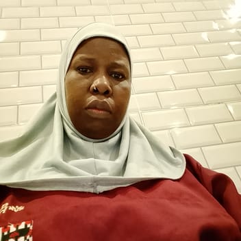 Fatuma , Kenyan nanny, in Saudi Arabia