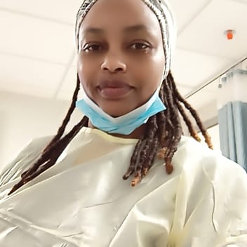 Felista , Kenyan nanny, in Dammam