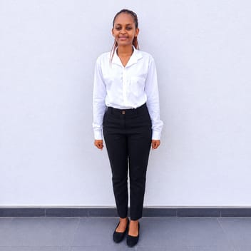 Milka, Kenyan nanny, in Qatar