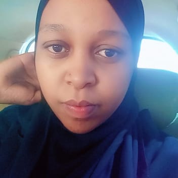 Bobo, Kenyan nanny, in Riyadh