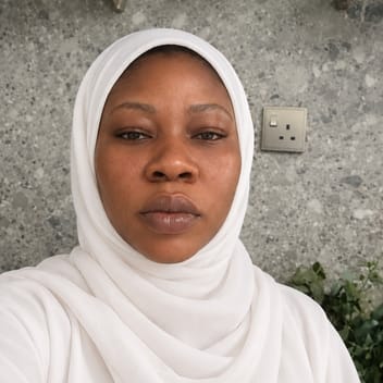 Rabi, Ghanaian nanny, in Dammam