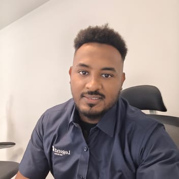 Elyas, Ethiopian driver, in Dubai