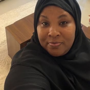 Grace , Kenyan elder-care worker, in Riyadh