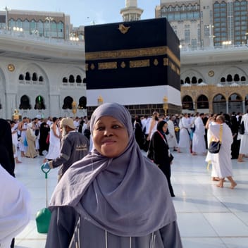 Salamatu, Ghanaian nanny, in Riyadh