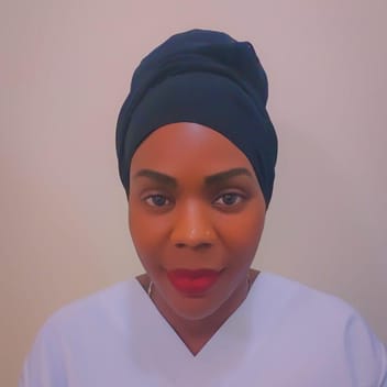 Christine, Kenyan elder-care worker, in Qatar
