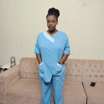 Grace, Kenyan nanny, in Riyadh