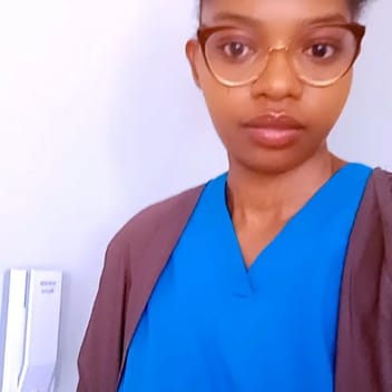 Esther, Kenyan nanny, in Riyadh
