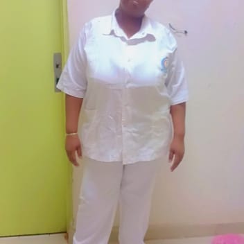 Zafarani , Kenyan elder-care worker, in Riyadh