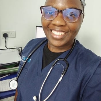 Pauline, Cameroonian nanny, in the UAE