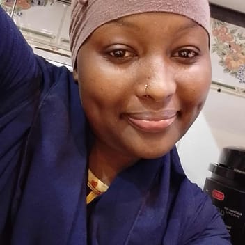 Wincate, Kenyan nanny, in Riyadh